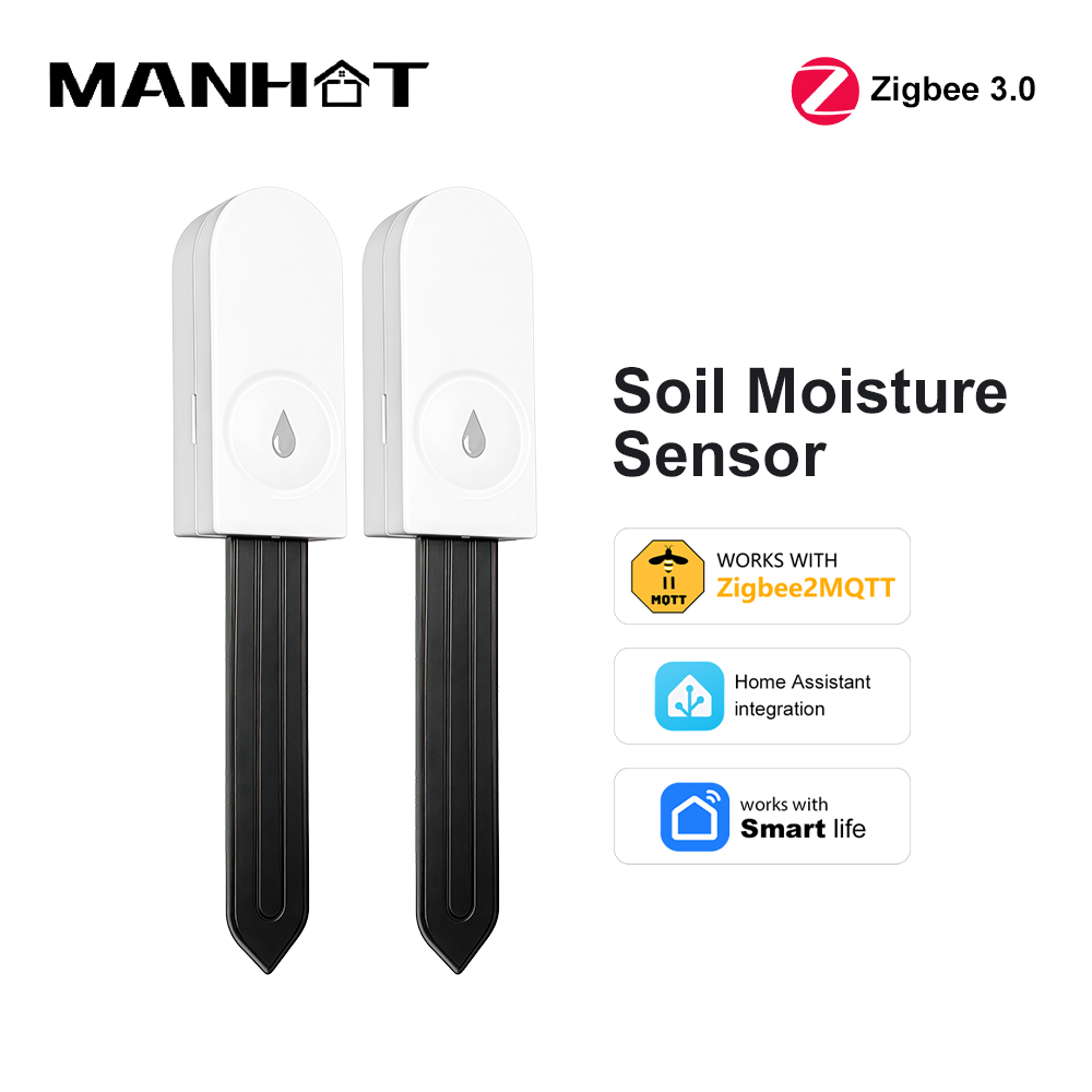 Moisture Meter Plant - Zigbee 3.0 토양 수분 센서 온도