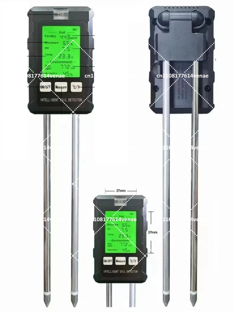 Moisture Meter Plant - 6-in-1 토양 테스트 키트, 정원 식물용