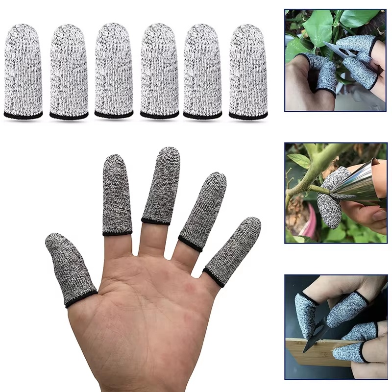 Gardening Tools Gloves - 5단계 고성능 절단 방지 섬유 5쌍