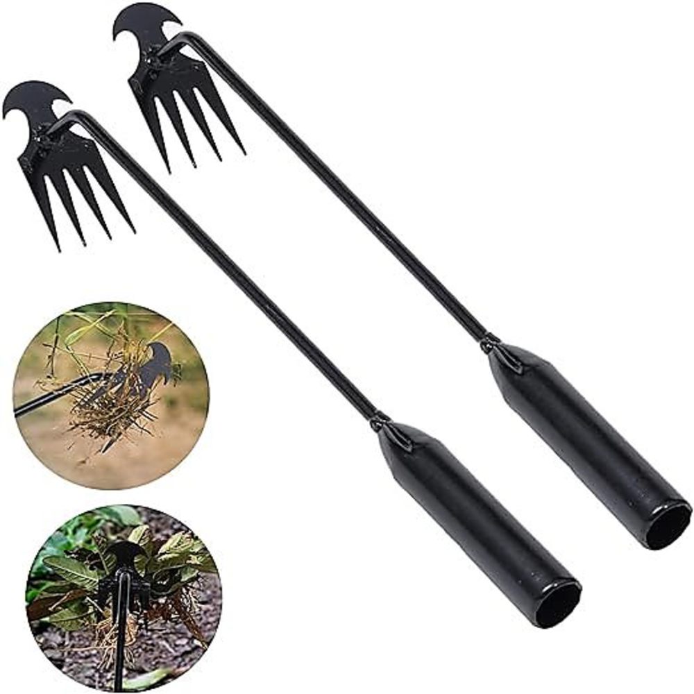 Gardening Tools For Weeds - 4개 치아 - 정원용 다기능 손