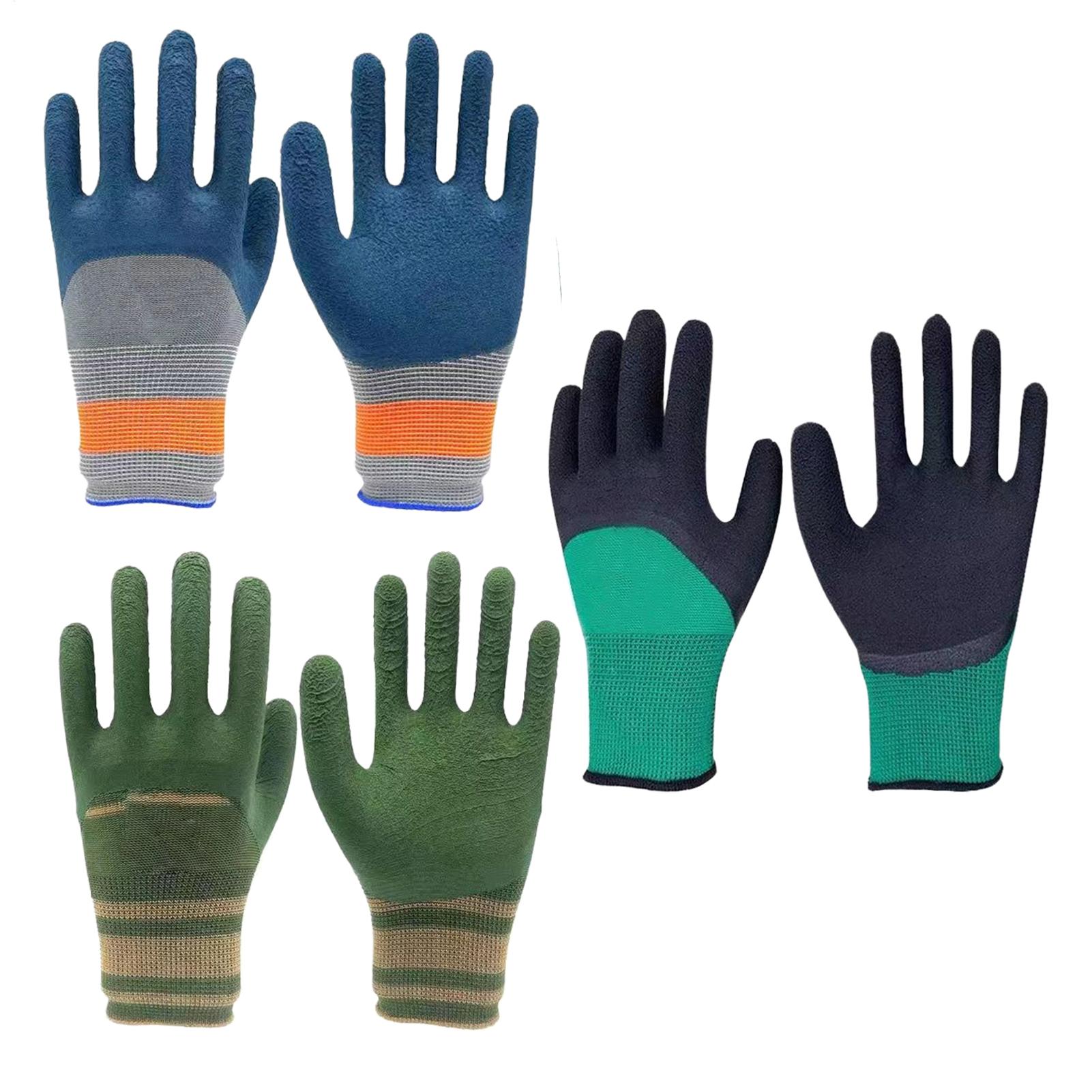 Gardening Tools Gloves - 1 쌍의 원예 장갑 고무 방수