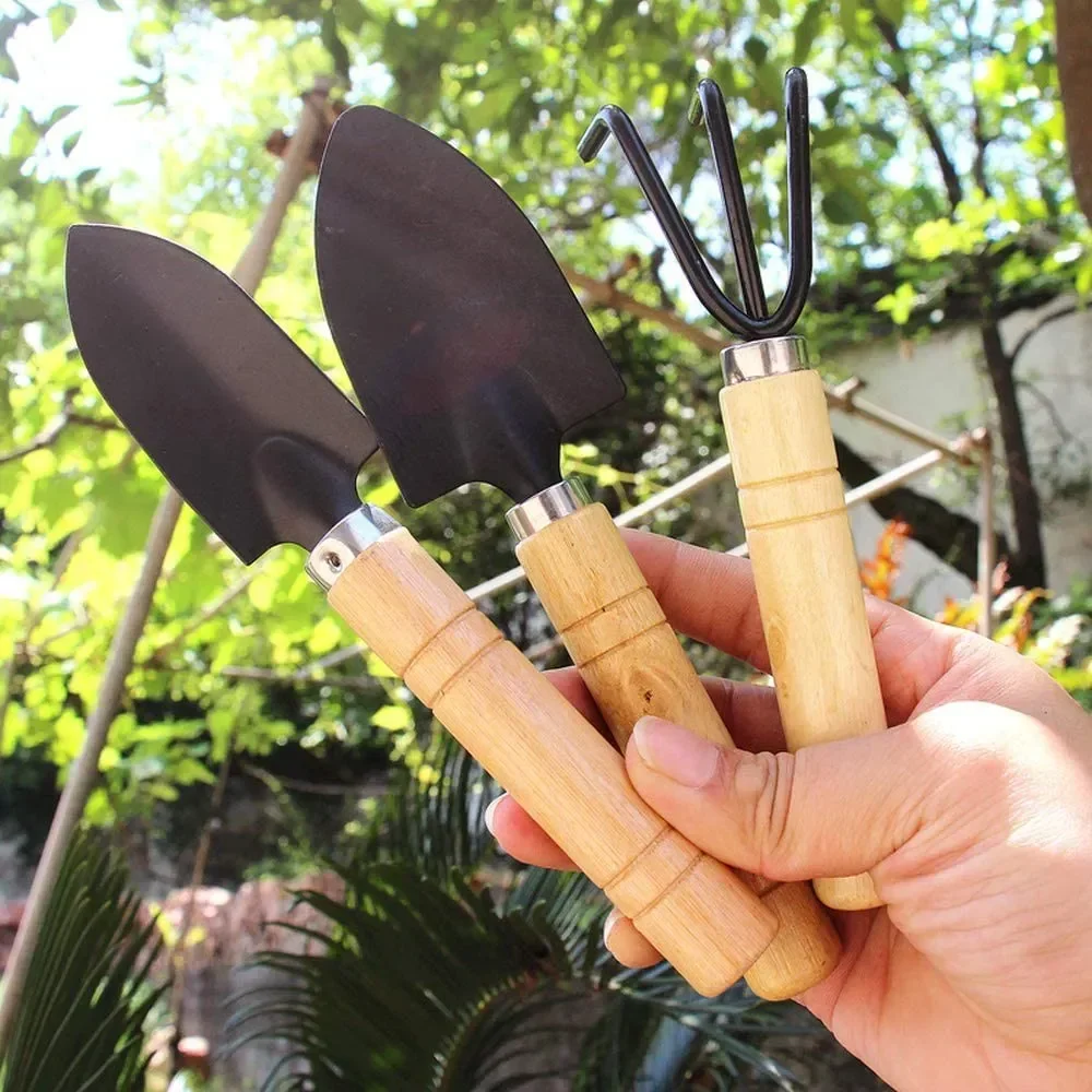Gardening Tools For Weeds - 3개/세트 미니 정원 도구 세트 소형
