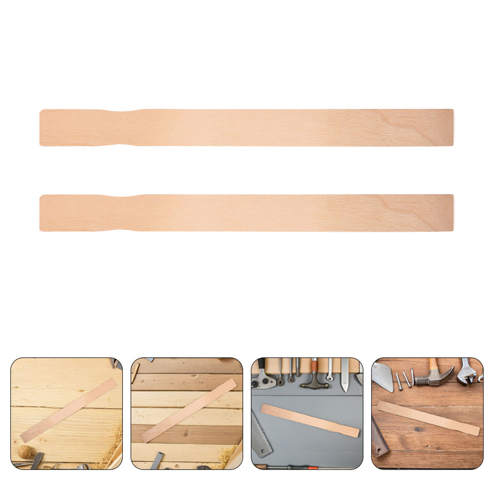 Gardening Tool - 15개 페인트 교반 스틱 광택 처리된