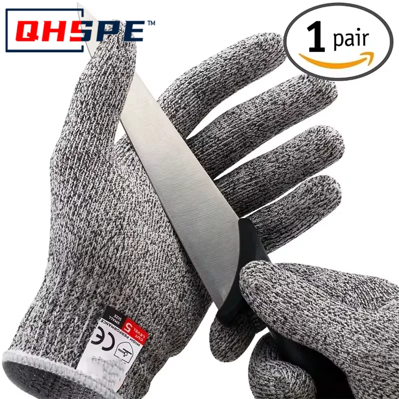 레벨 5 HPPE 절단 방지 장갑 주방 원예용 니트 절 - Gardening Tools Gloves 리뷰 및 가격