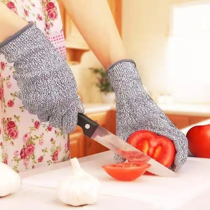 레벨 5 HPPE 절단 방지 장갑 주방 원예용 니트 절 - Gardening Tools Gloves 리뷰 및 가격