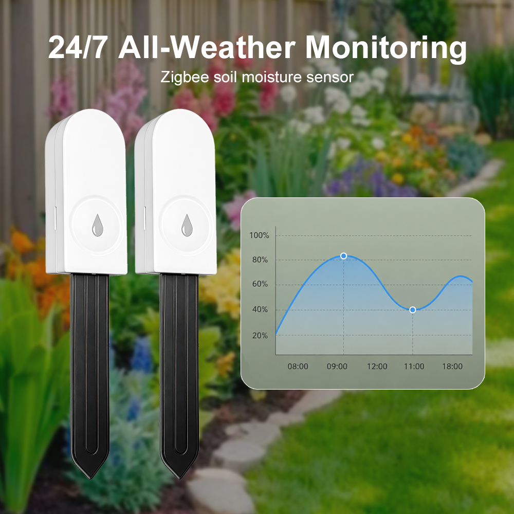 Zigbee 3.0 토양 수분 센서 온도 및 습도 온습 - Moisture Meter Plant 리뷰 및 가격