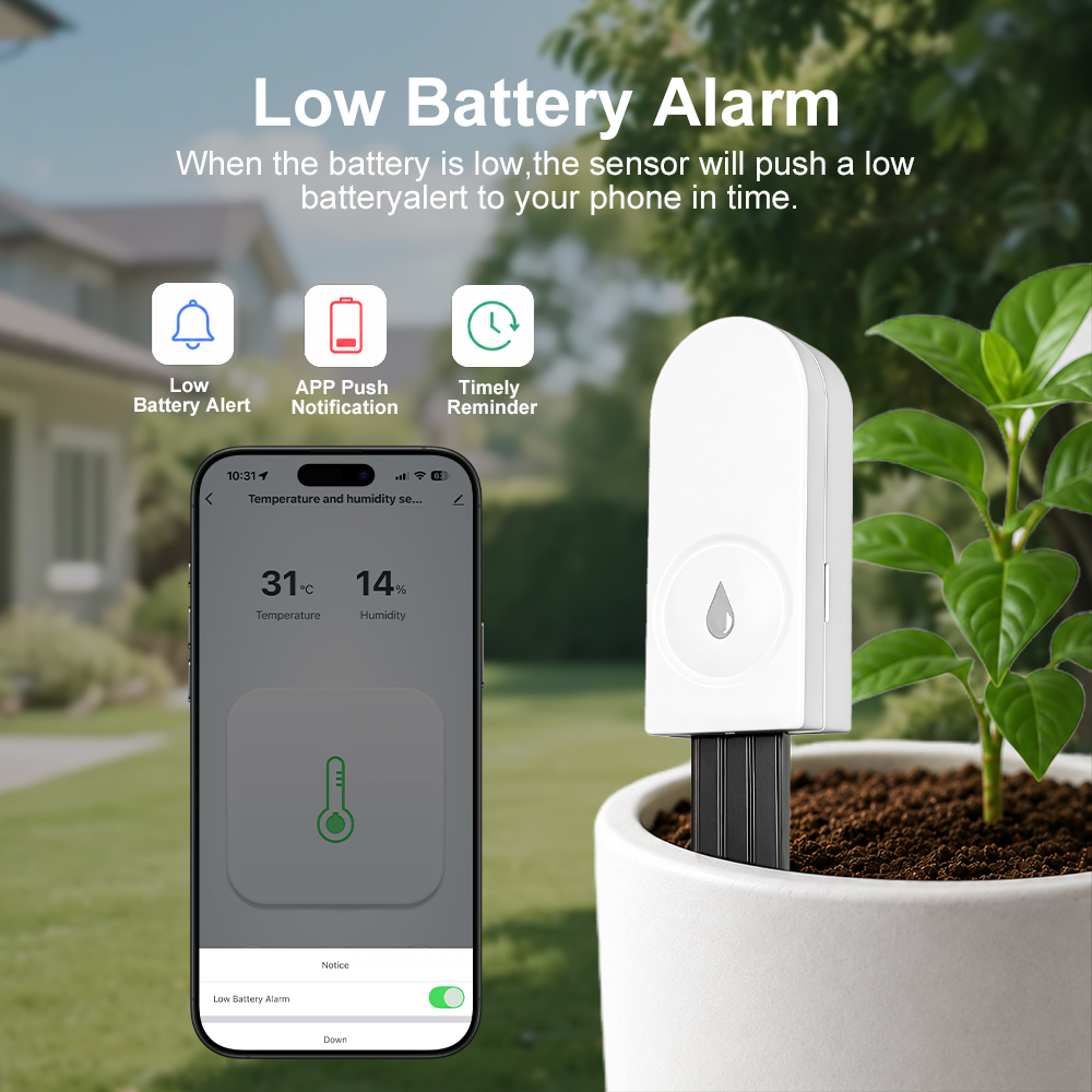 Zigbee 3.0 토양 수분 센서 온도 및 습도 온습 - Moisture Meter Plant 리뷰 및 가격