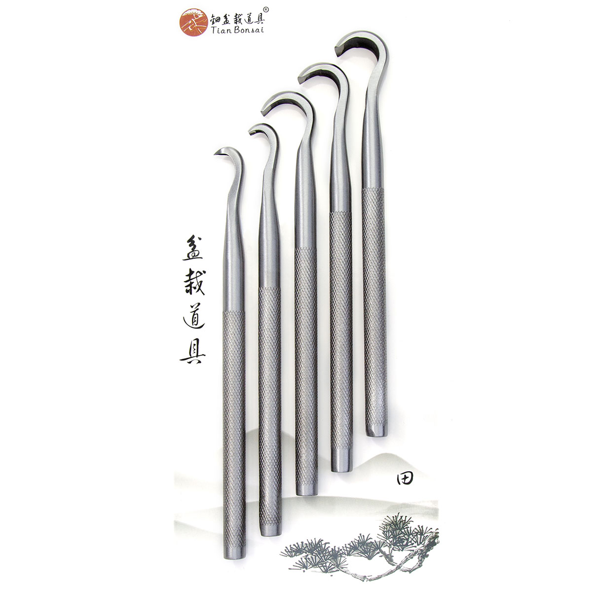 분재 조각 도구 세트 CT-A, 5Cr15MoV 합금강 - Bonsai Tool Set 리뷰 및 가격