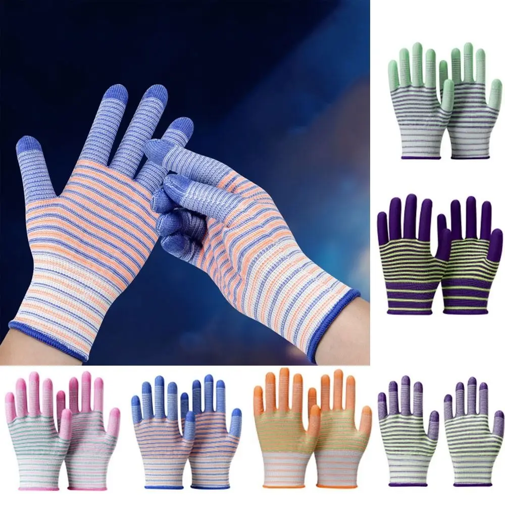 2/3/5 쌍의 PU 코팅 얼룩말 무늬 얇은 내마모성, - Gardening Tools Gloves 리뷰 및 가격