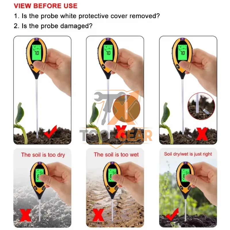 2026 핫세일* 4 in 1 토양 pH 측정기 토양  - Moisture Meter Plant 리뷰 및 가격