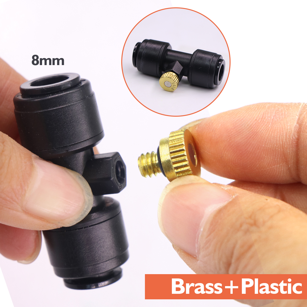 0.1-1mm 황동 스프레이 노즐 티형 퀵 커넥터 포함 - Garden Hose Nozzle 리뷰 및 가격