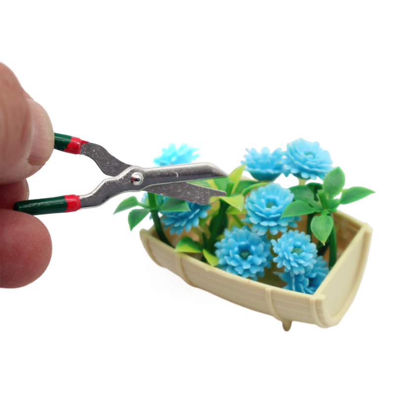 1/12 인형집 시뮬레이션 물뿌리개 삽 가위 세트 인형 - Gardening Tool 리뷰 및 가격
