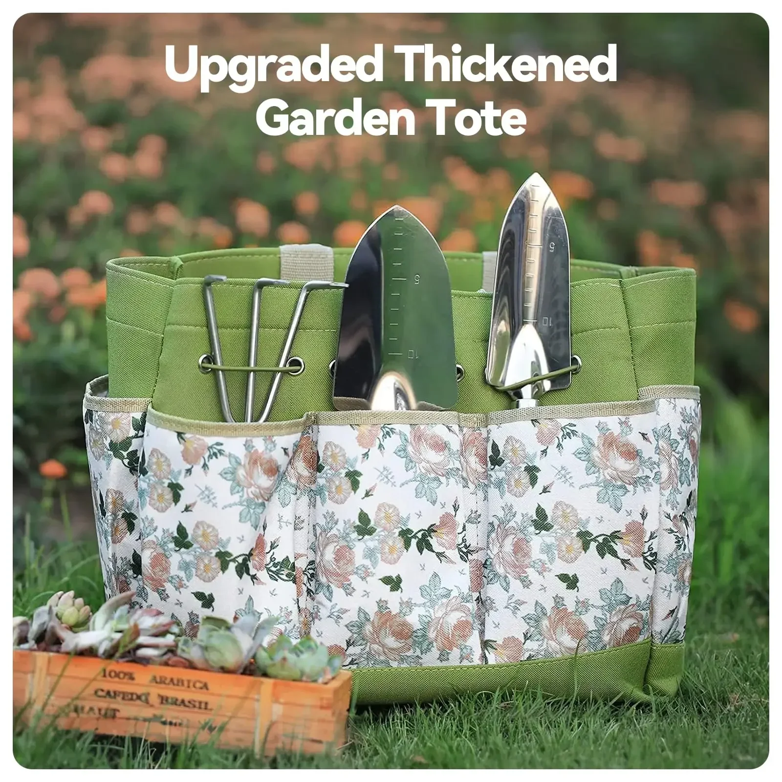 원예 도구 9피스 헤비 듀티 원예 핸드 툴 내구성 주최 - Gardening Tools Gloves 리뷰 및 가격