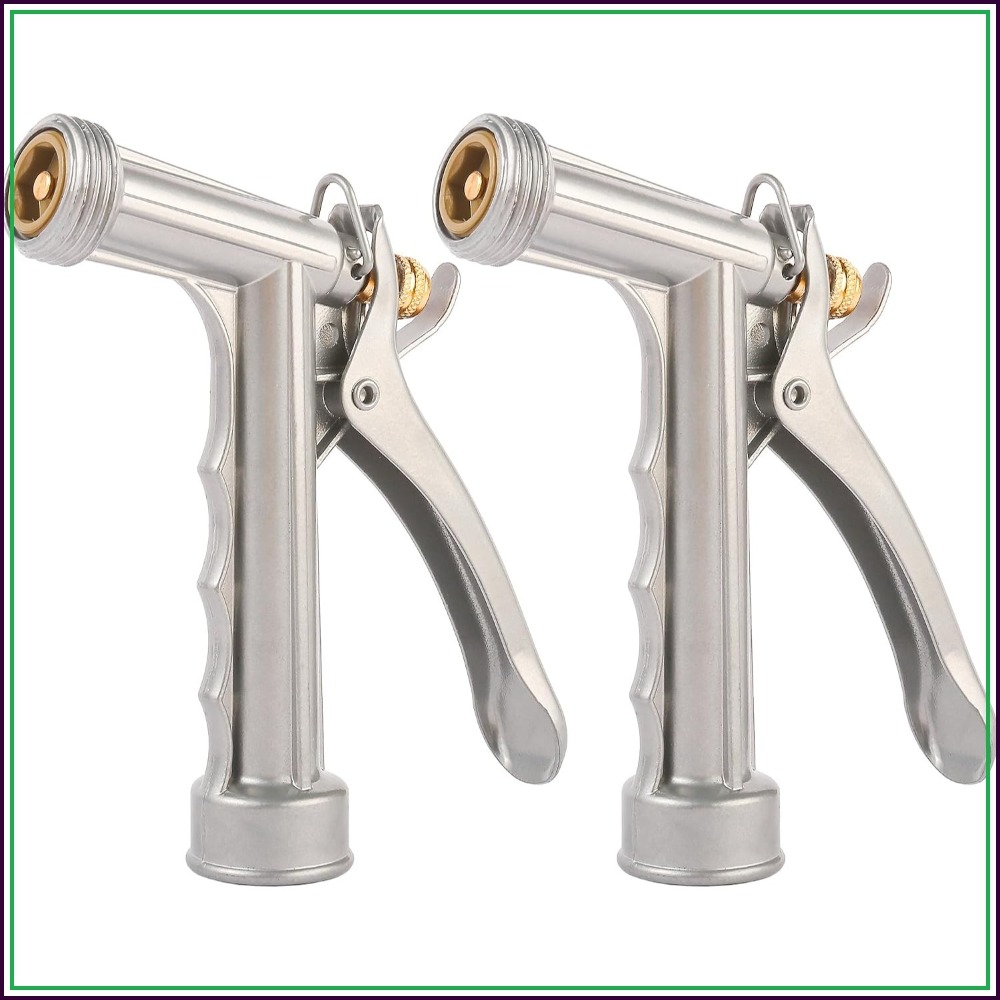 2개입 아연 합금 정원용 호스 노즐, 고압 피스톨 그립 - Garden Hose Nozzle 리뷰 및 가격