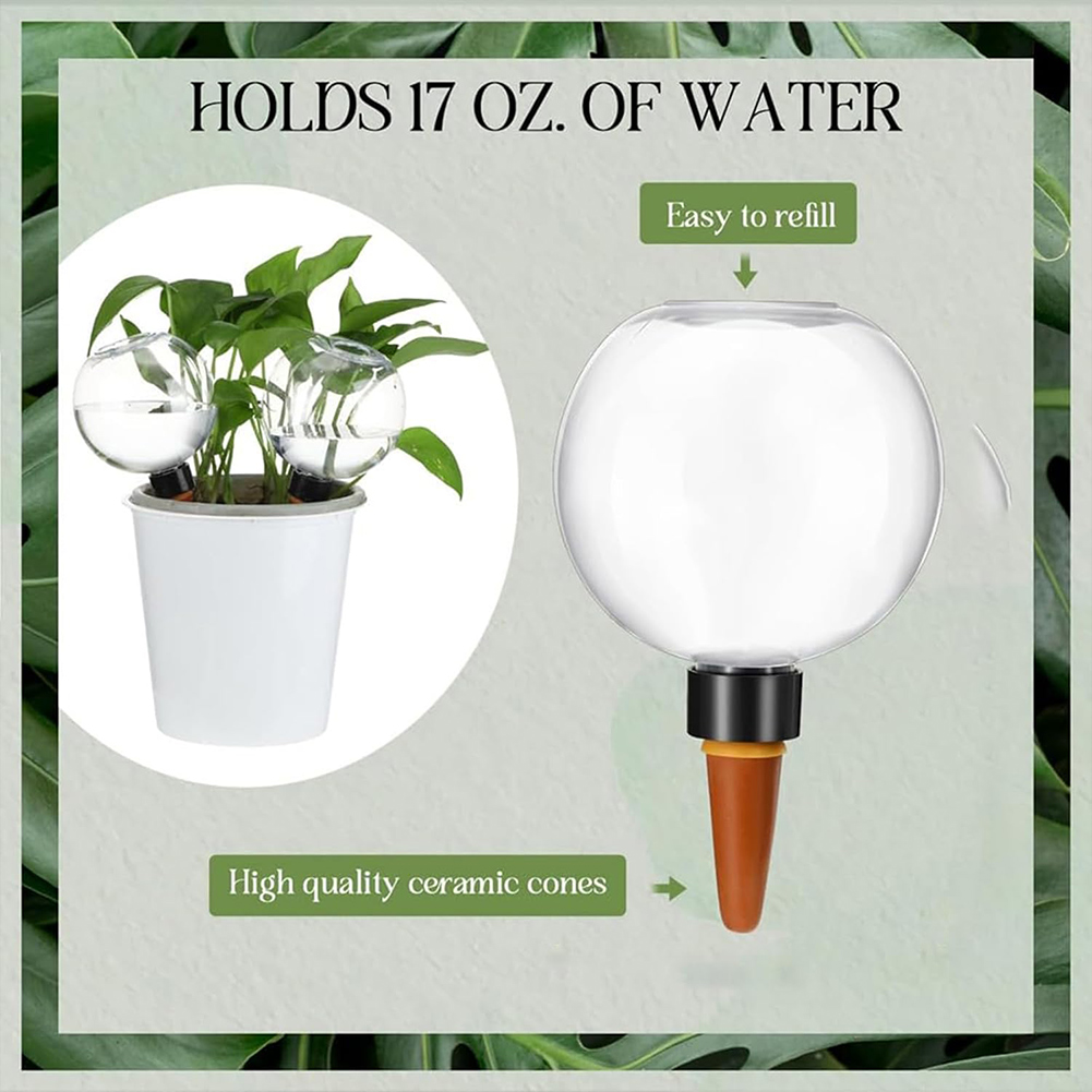 500ML 자동 급수 글로브 점적 관개 시스템 자동 급 - Self-Watering Planter 리뷰 및 가격