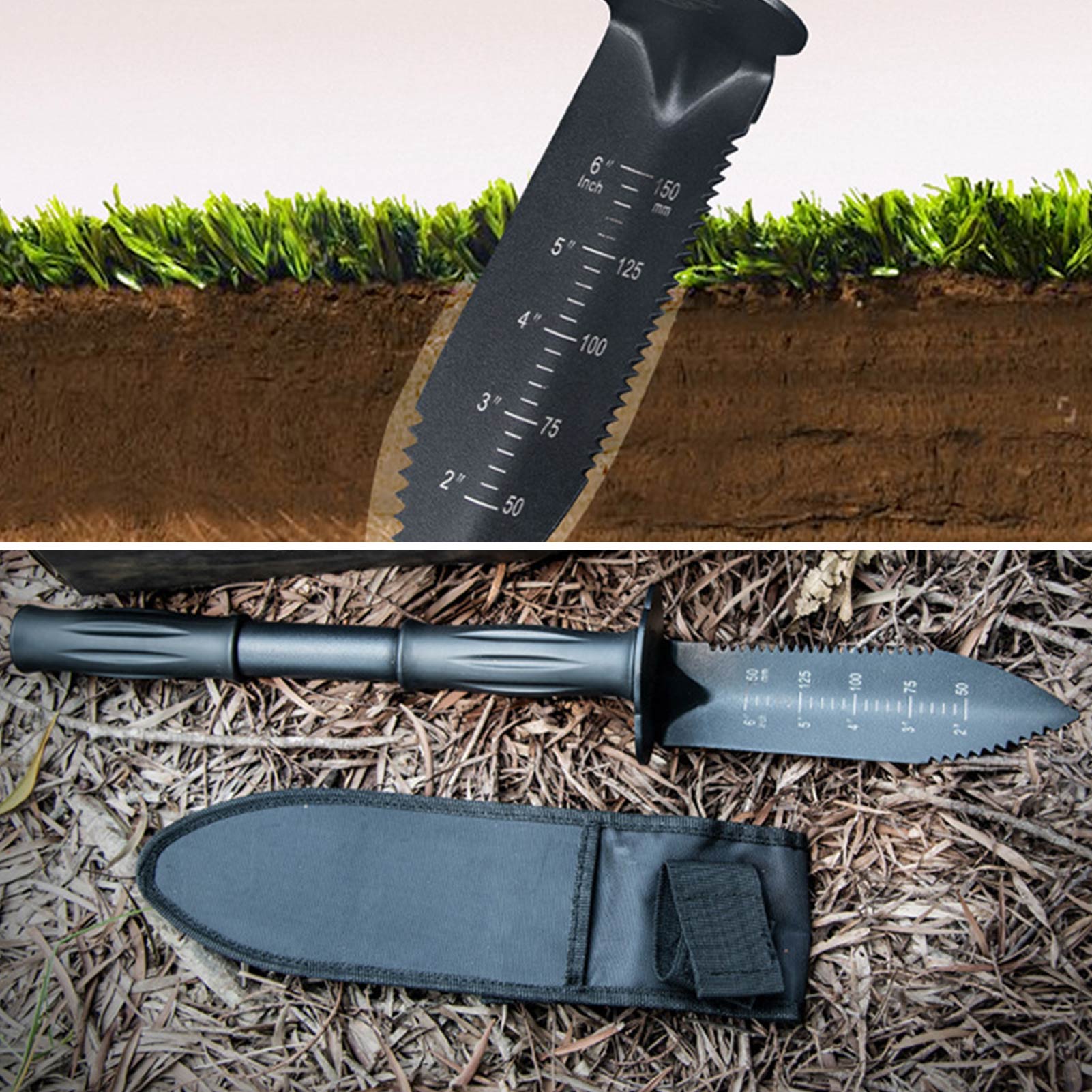 금속 탐지기 굴착 도구 톱니 모양 가장자리 굴착기, 칼 - Harvest Knife Garden 리뷰 및 가격
