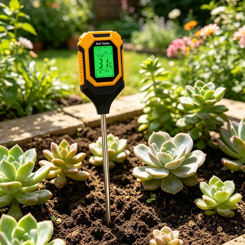 4-in-1 토양 테스터, pH, 온도 및 햇빛 측정  - Moisture Meter Plant 리뷰 및 가격