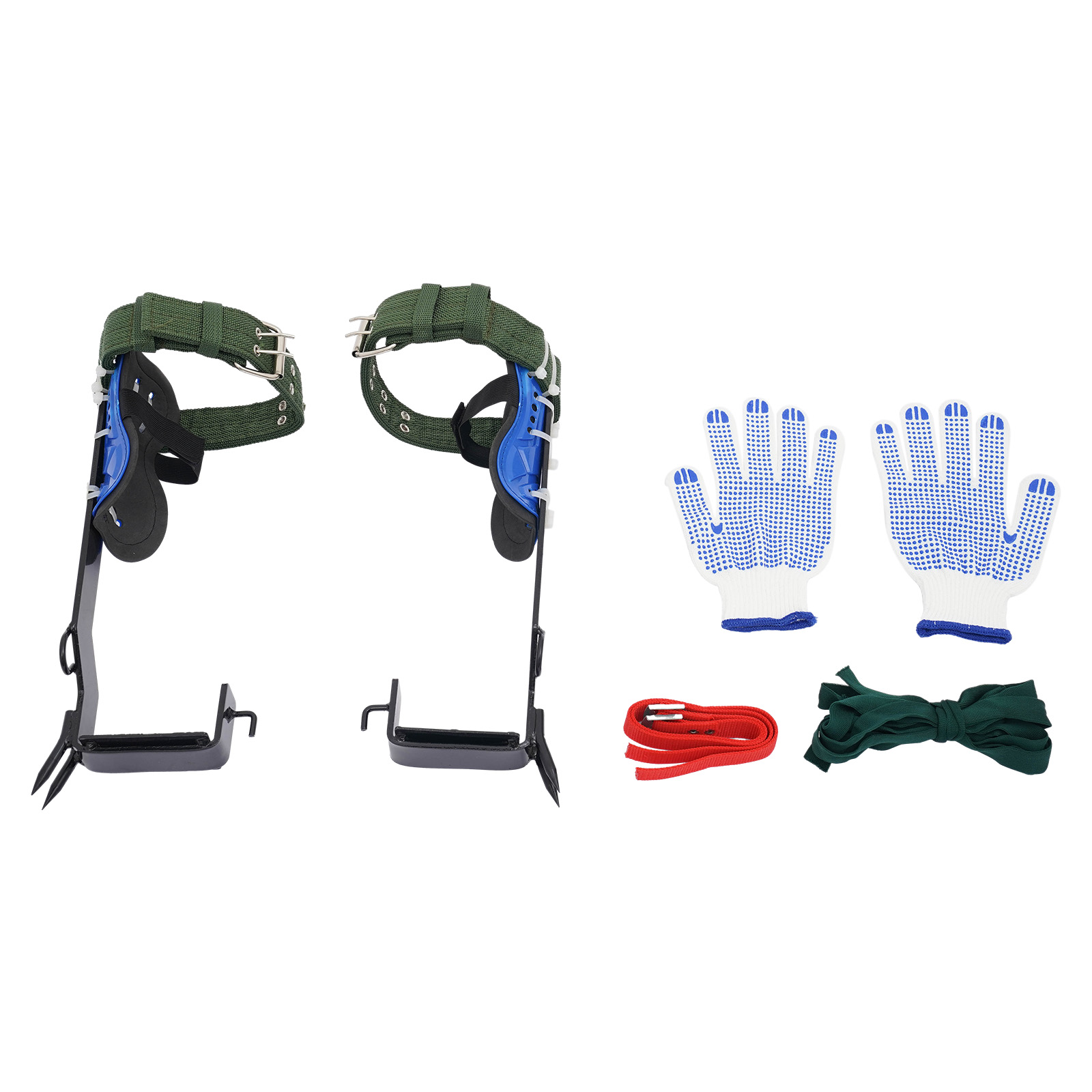 나무 등반용 스파이크 세트, 안전벨트와 로프가 있는 2 - Gardening Tools Gloves 리뷰 및 가격