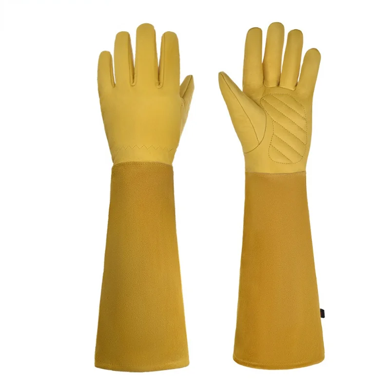 1 쌍 헤비 듀티 원예 장미 가지 치기 건틀릿 장갑 가 - Gardening Tools Gloves 리뷰 및 가격