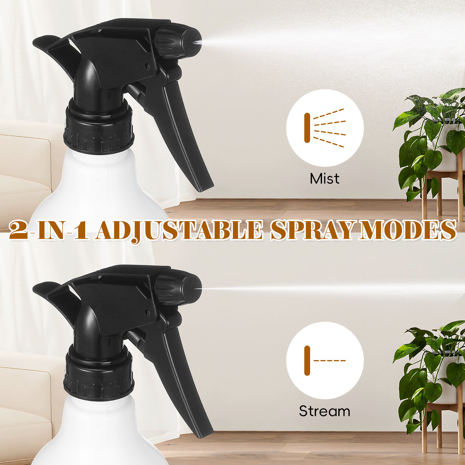 10개 검정색 조절식 트리거 스프레이 노즐 - 표준 2 - Garden Hose Nozzle 리뷰 및 가격