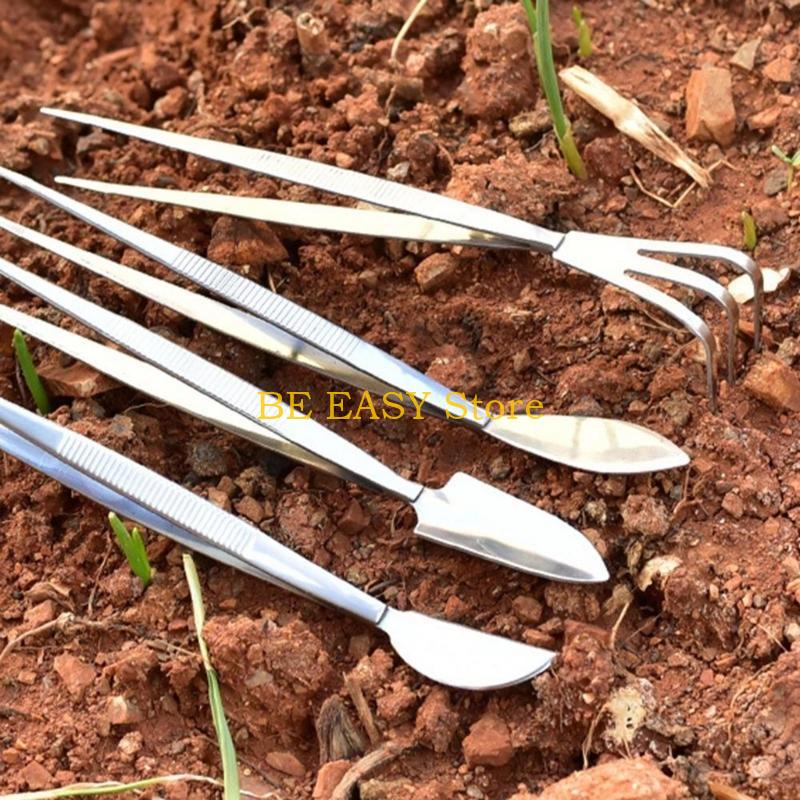 E28F 듀얼 헤드 포팅 가제트 스테인레스 스틸 식물  - Gardening Tools For Weeds 리뷰 및 가격