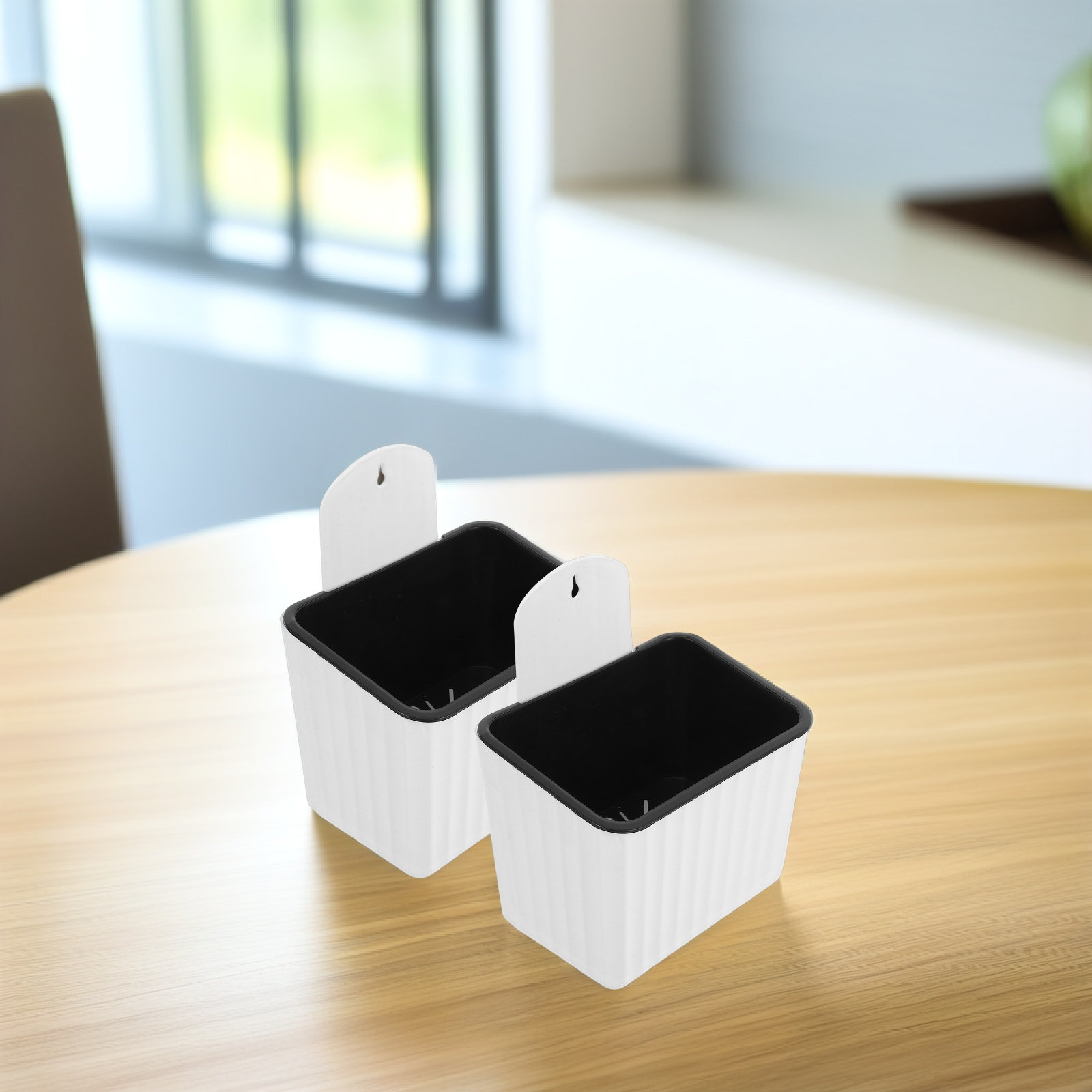 2개 벽걸이 화분 자동급수 플라스틱 걸이형 화분 실내외 - Self-Watering Planter 리뷰 및 가격