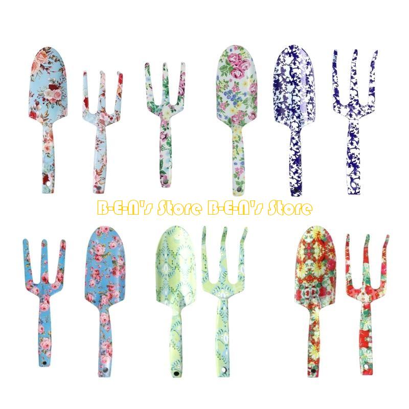 Y1AD 여성용 정원 도구 세트 다채로운 꽃 패턴 야외 - Garden Hand Trowel 리뷰 및 가격