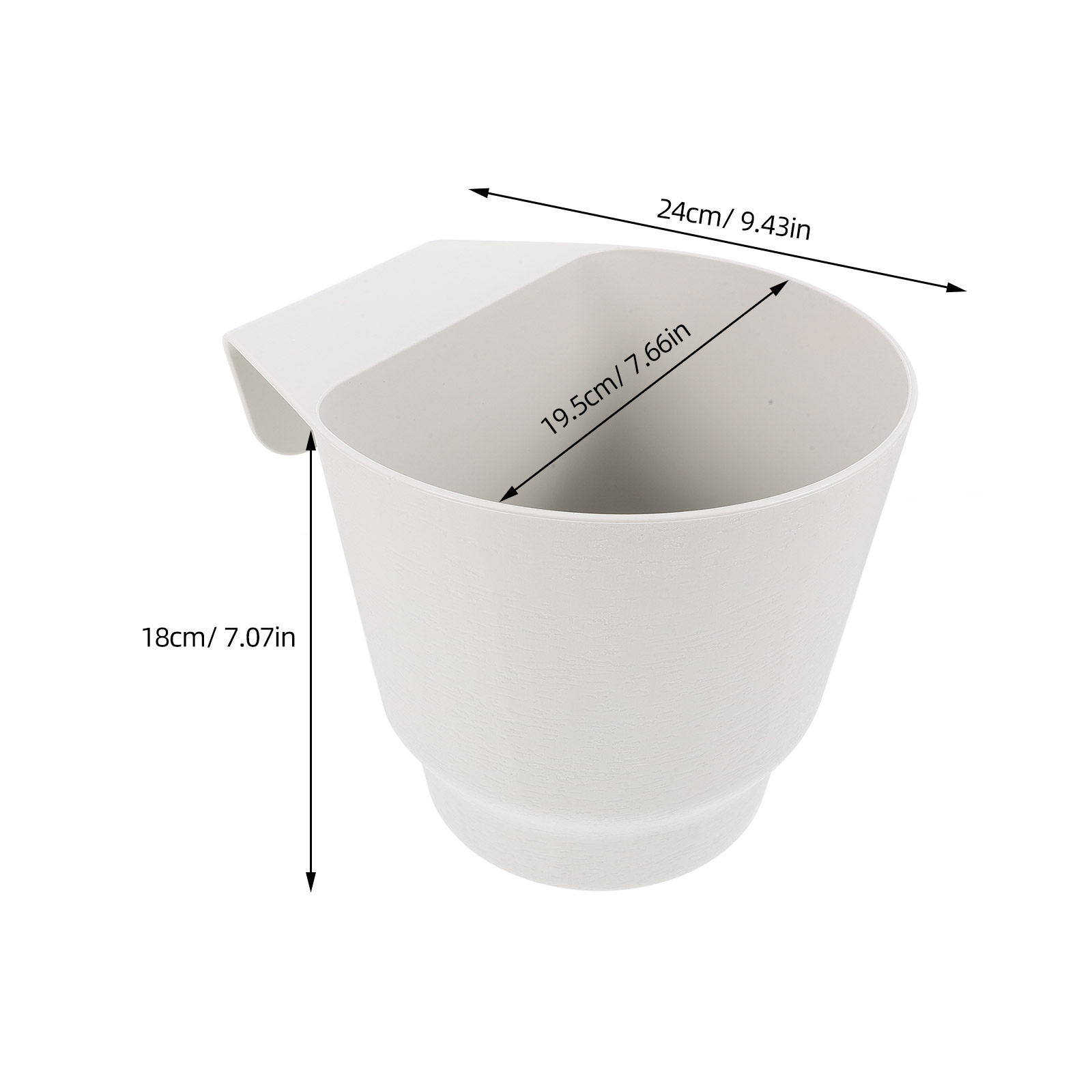 자가 급수 플라스틱 보라색 화분 장식용 화분 자동 급수 - Self-Watering Planter 리뷰 및 가격