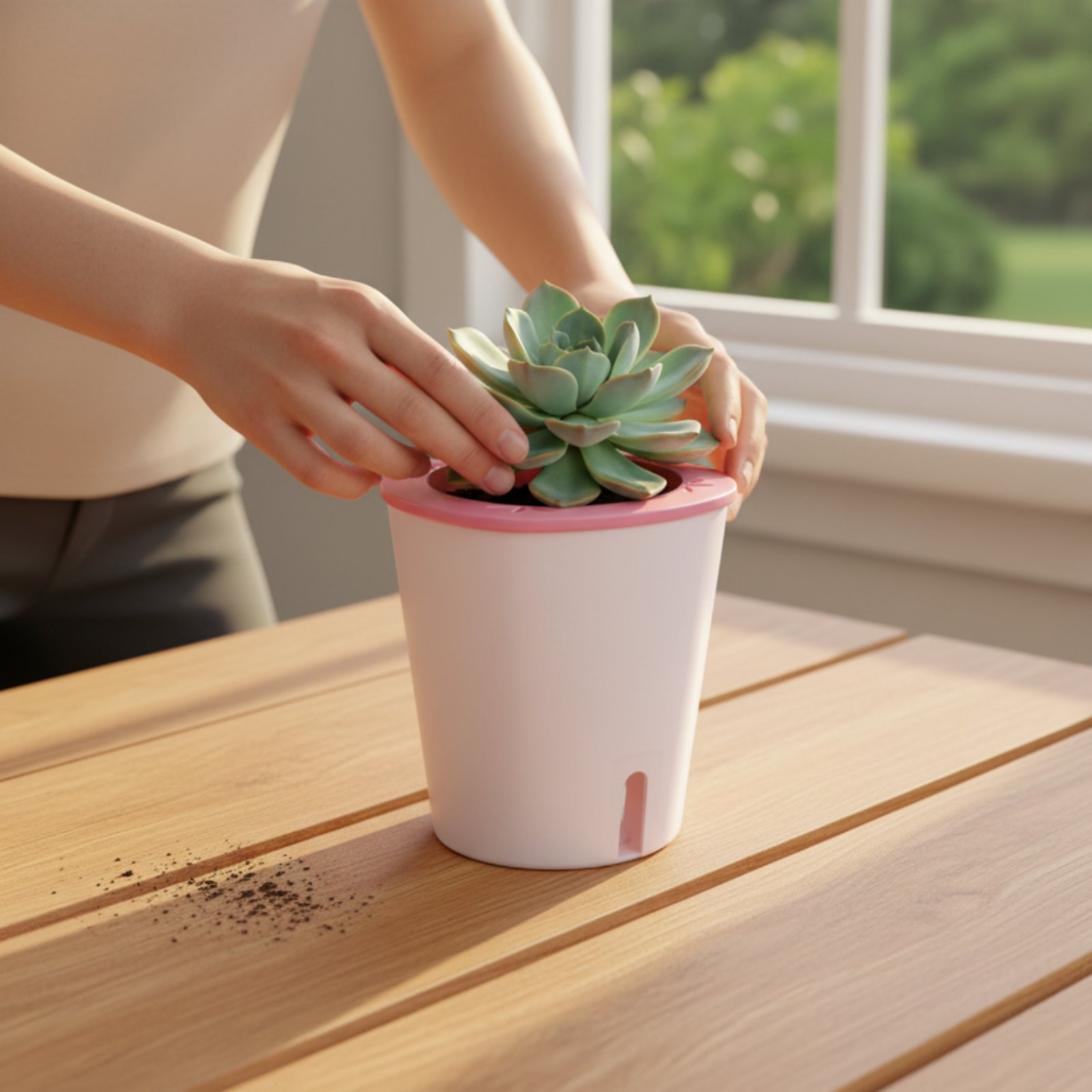 자동 급수 화분 대형 자동 급수 냄비 물 저장소 화분  - Self-Watering Planter 리뷰 및 가격