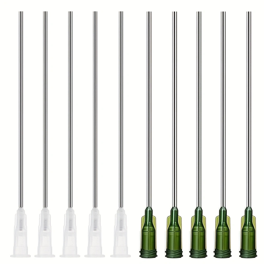 긴 블런트 팁 디스펜싱 니들, 잉크 리필, 실험 시약, - Gardening Tool 리뷰 및 가격